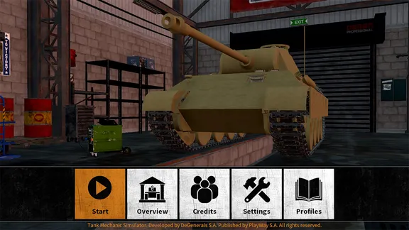 Tank Mechanic Simulator screenshot 5