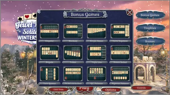 Jewel Match Solitaire: Winterscapes screenshot 5