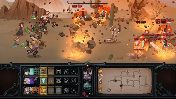 Has-Been Heroes screenshot 2