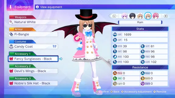 Neptunia: Sisters VS Sisters screenshot 4