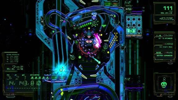 XENOTILT: HOSTILE PINBALL ACTION screenshot 3