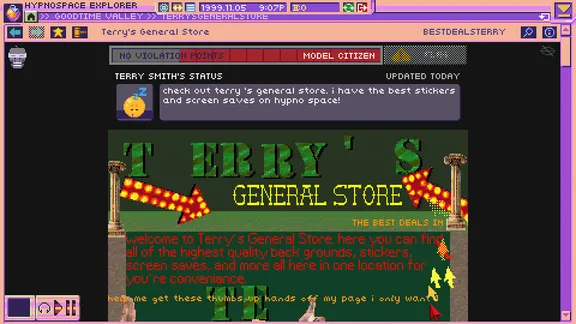 Hypnospace Outlaw screenshot 5