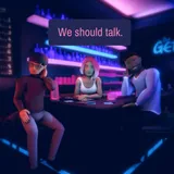 We should talk. icon