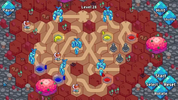 Mystic Pathways: Crystal Quest screenshot 3