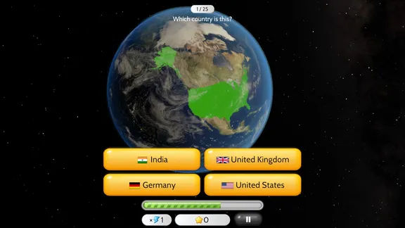 Capitals Quizzer screenshot 2