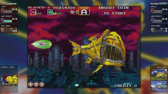 Darius Cozmic Collection Arcade screenshot 4