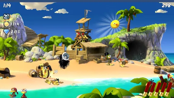 Moorhuhn Pirates - Crazy Chicken Pirates screenshot 3