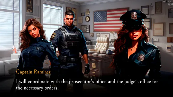 Hollow Police Emblem: The Visual Novel screenshot 3