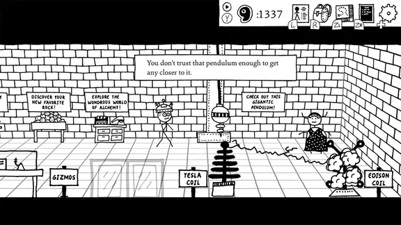Shadows Over Loathing screenshot 1