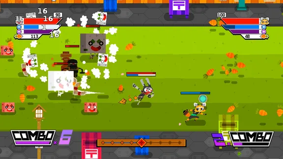 Ninjin: Clash of Carrots screenshot 1