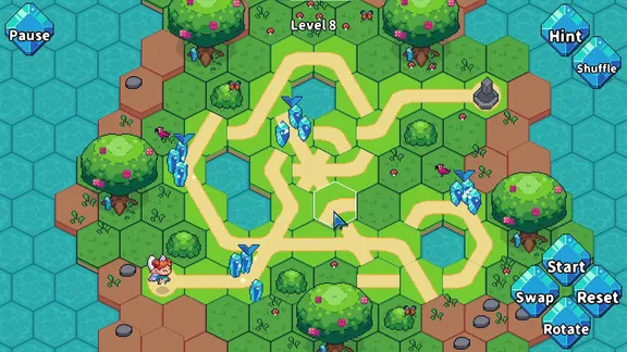 Mystic Pathways: Crystal Quest screenshot 1