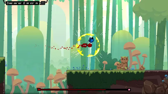 Super Meat Boy Forever screenshot 1
