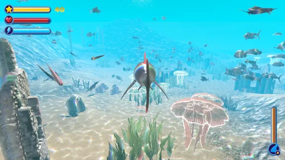 Shark Simulator : Ocean Predator Survival screenshot 1