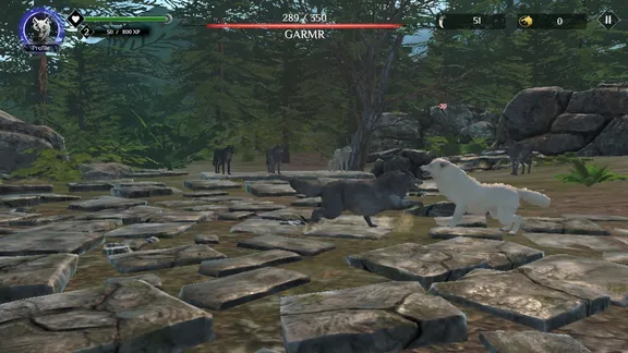 Wolf Simulator: RPG Survival Animal Battle screenshot 5