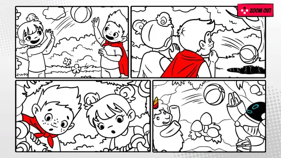 Comic Coloring Book screenshot 3