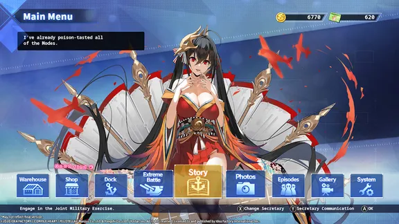 Azur Lane: Crosswave screenshot 2