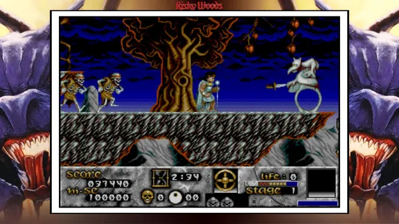 Risky Woods (QUByte Classics) screenshot 6