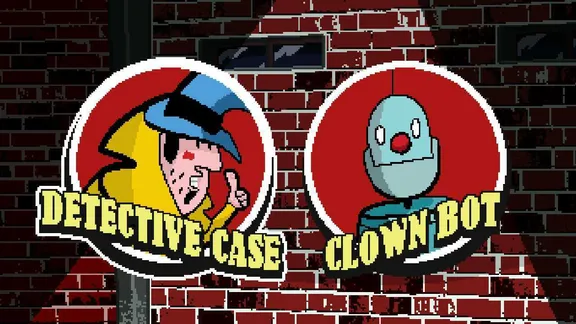Detective Case and Clown Bot in: Murder in The Hotel Lisbon screenshot 6