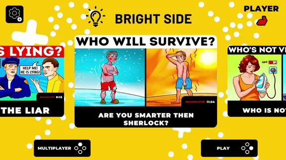 Bright Side: Riddles and Puzzles screenshot 1