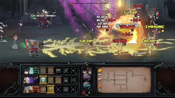 Has-Been Heroes screenshot 1