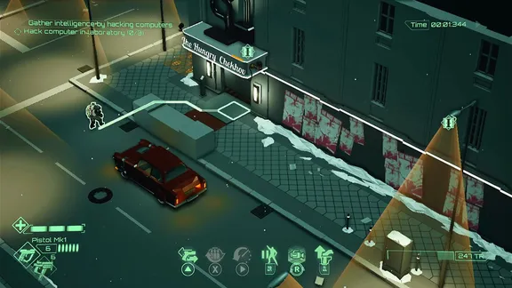 All Walls Must Fall - A Tech-Noir Tactics Game screenshot 3