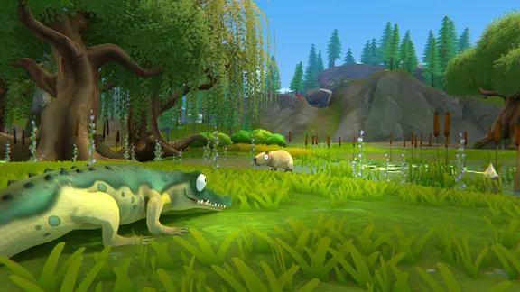Angry Alligator ワニワニ大冒険 screenshot 2