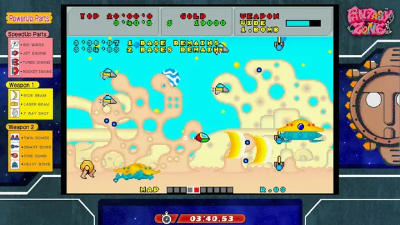 SEGA AGES Fantasy Zone screenshot 5