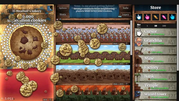 Cookie Clicker screenshot 4